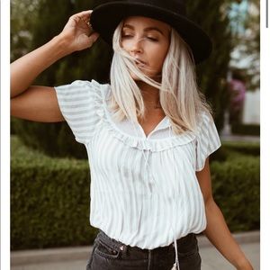 Cara Loren nettie blouse!